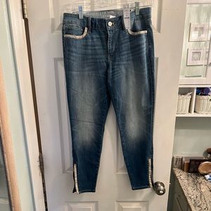 White House Black Market 8p skinny Ankle Jeans